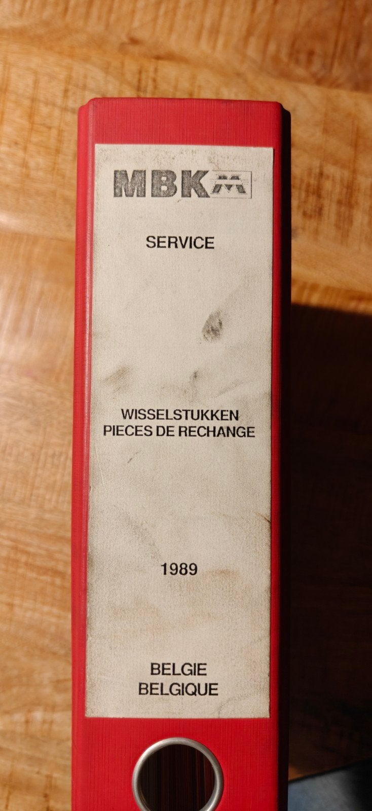 MBK Service wisselstukken map 1989, Boeken, Ophalen
