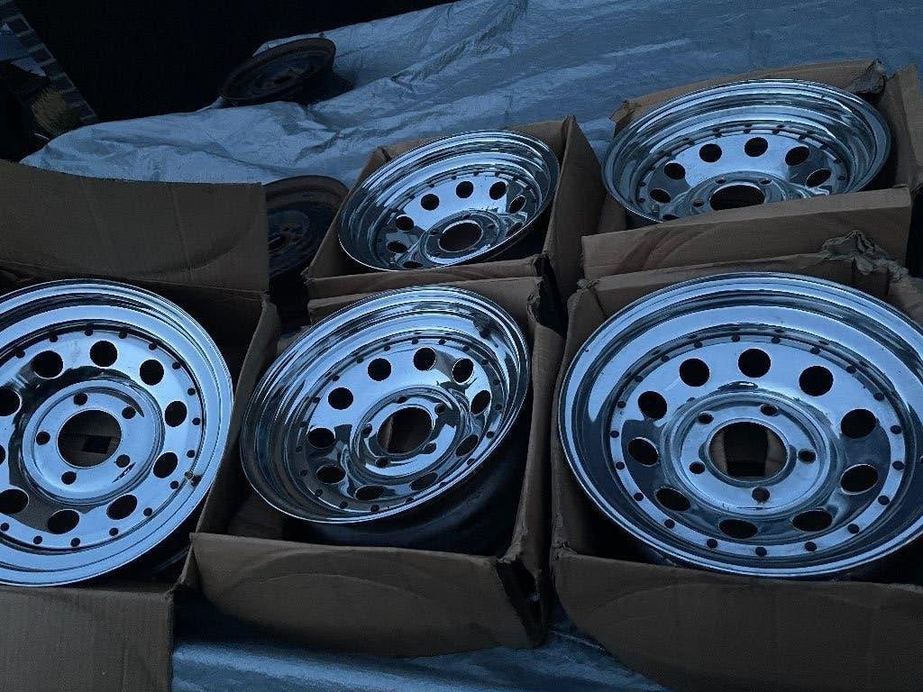 Set van 4 chroom velgen, Auto-onderdelen, Ophalen of Verzenden, Nieuw, Suzuki