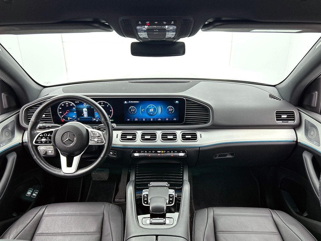 Mercedes-Benz GLE-klasse 300 D 4MATIC AMG Line | Trekhaak |, Auto's, 245 pk, Stof, Blauw, GLE