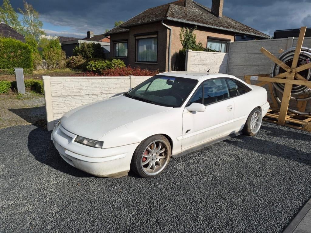 Opel Calibra voor opmaak of onderdelen, Auto's, Opel, Calibra, Leder, Bedrijf, Te koop