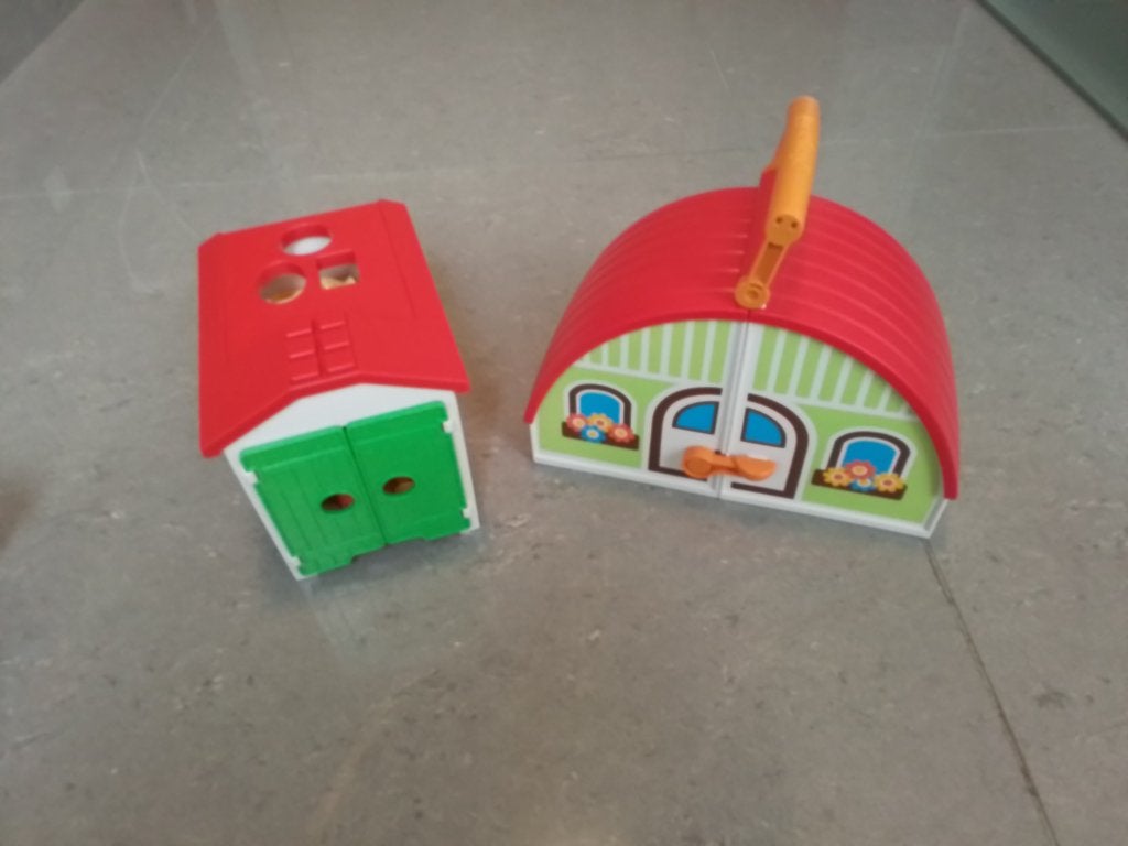 Set Playmobil 1.2.3 Manege en Sorteergarage, Enfants & Bébés, Jouets | Playmobil, Enlèvement, Comme neuf, 1.2.3