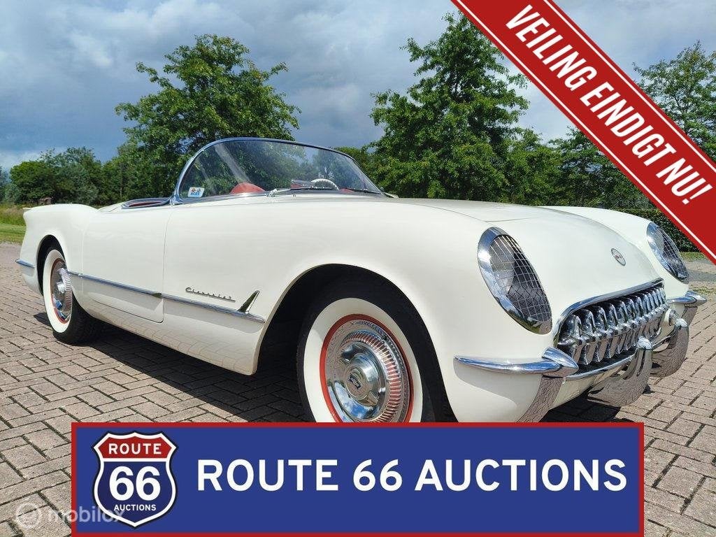 Chevrolet Corvette C1 | 1954 | Route 66 Auctions, Autos, Achat, Entreprise, Chevrolet, Boîte manuelle