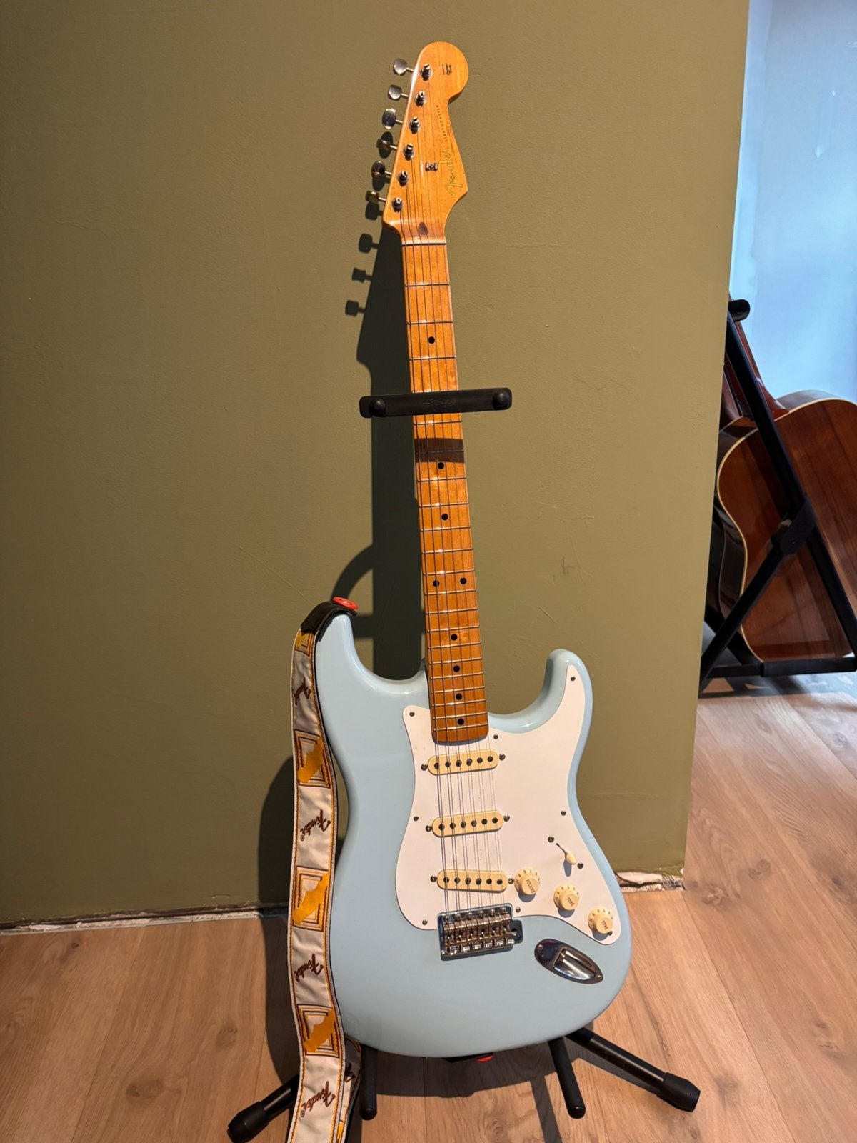 Fender Stratocaster Player serie Sonic Blue, Muziek en Instrumenten, Ophalen, Zo goed als nieuw, Fender