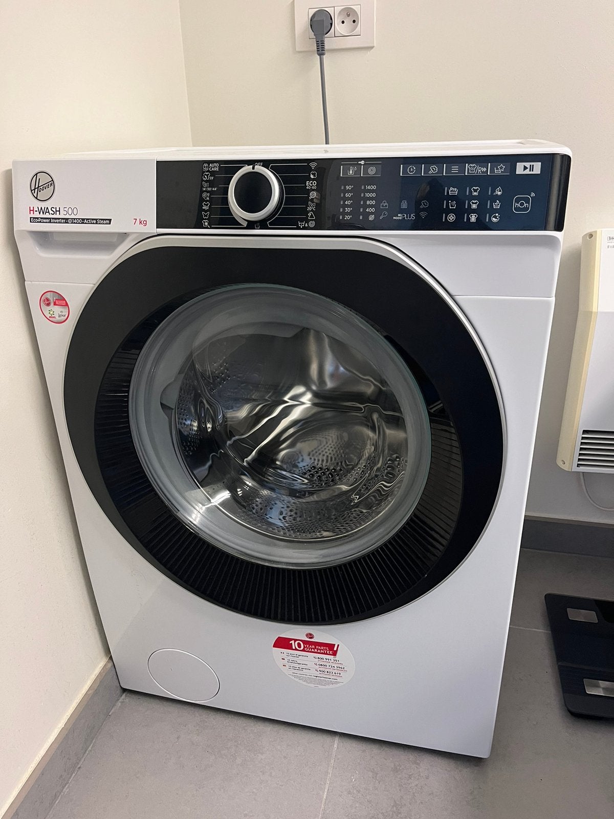 Wasmachine Hoover, Elektronische apparatuur, Ophalen, Zo goed als nieuw