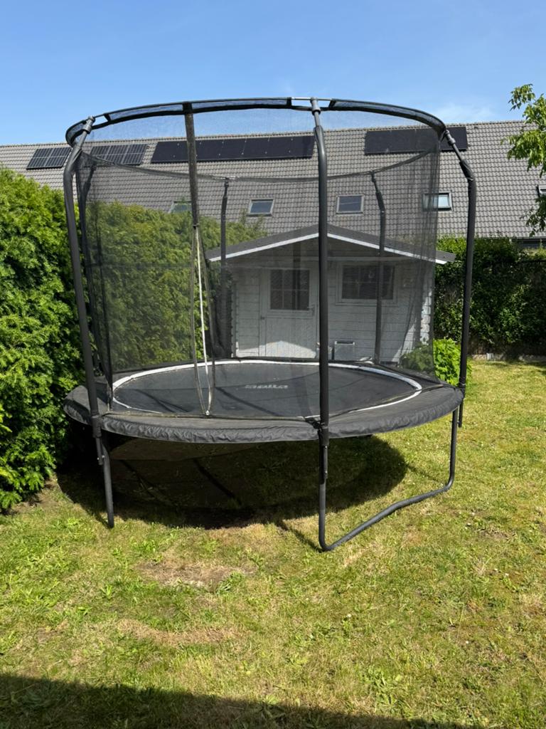 Trampoline salta black edition 305 cm, Kinderen en Baby's, Speelgoed | Buiten | Trampolines, Ophalen, Zo goed als nieuw