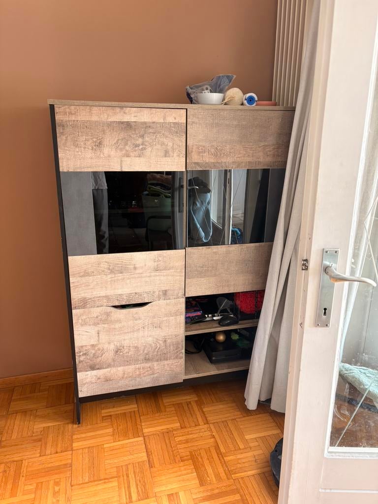 Buffetkast, Huis en Inrichting, Kasten | Vitrinekasten, Ophalen, Gebruikt, 100 tot 150 cm, 100 tot 150 cm