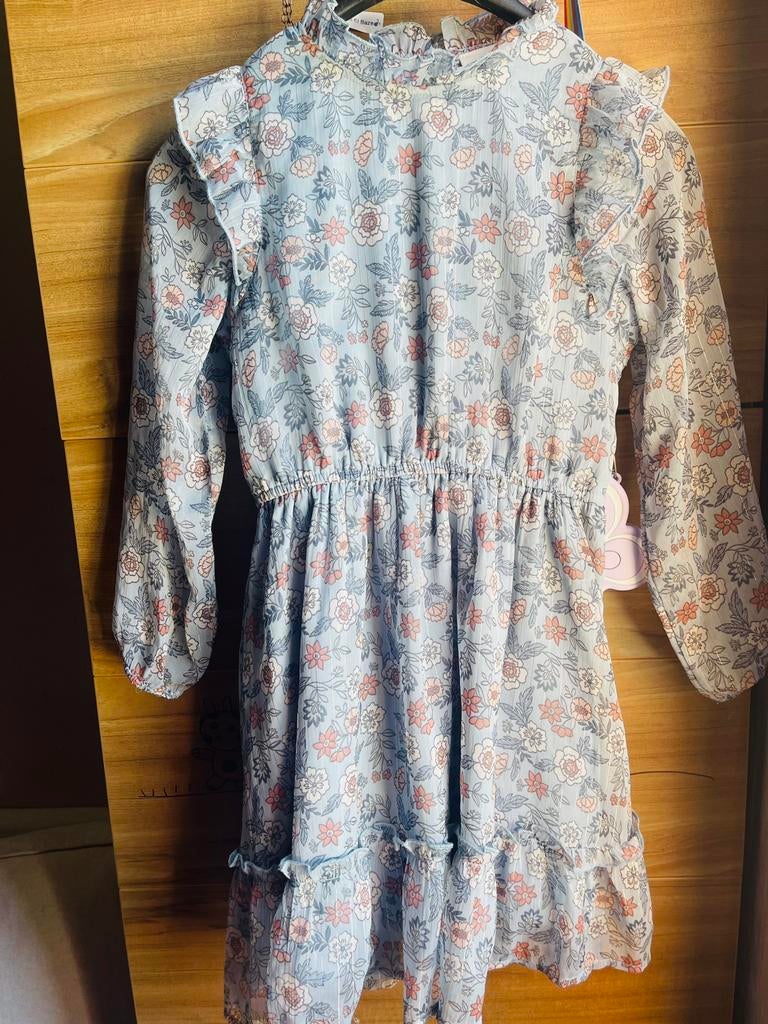 Meisjesjurk 134 cm, 9 jaar, Ophalen, Zo goed als nieuw, Meisje