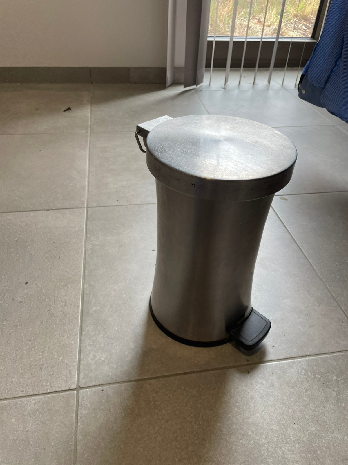 Joli pédalier en acier inoxydable, Enlèvement, Comme neuf, Inox