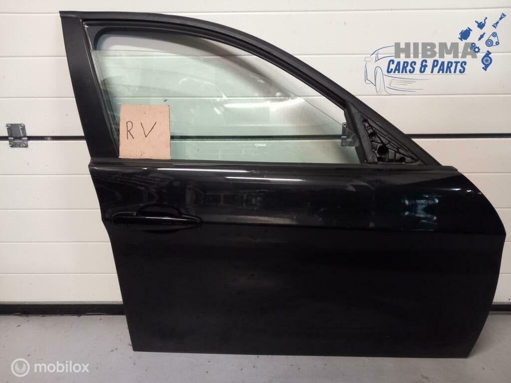 BMW 3-serie E91 Portier Rechts Voor Sapphire Black 2007-2012, Gebruikt, Deur, Ophalen of Verzenden, BMW
