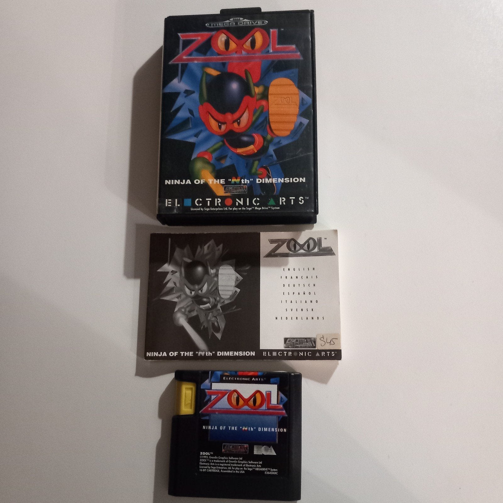 Zool Sega Mega Drive pal, Enlèvement ou Envoi, Mega Drive