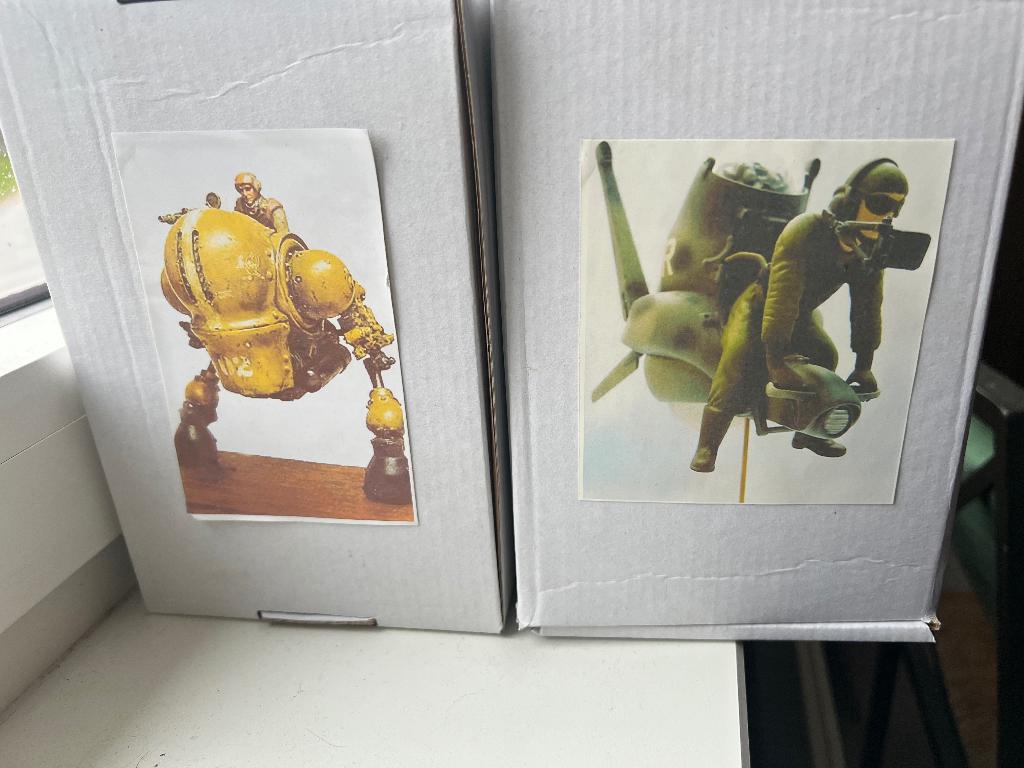 2 m.a.k resin figuren, Hobby en Vrije tijd, Modelbouw | Figuren en Diorama's, Ophalen, Nieuw, Figuur of Figuren