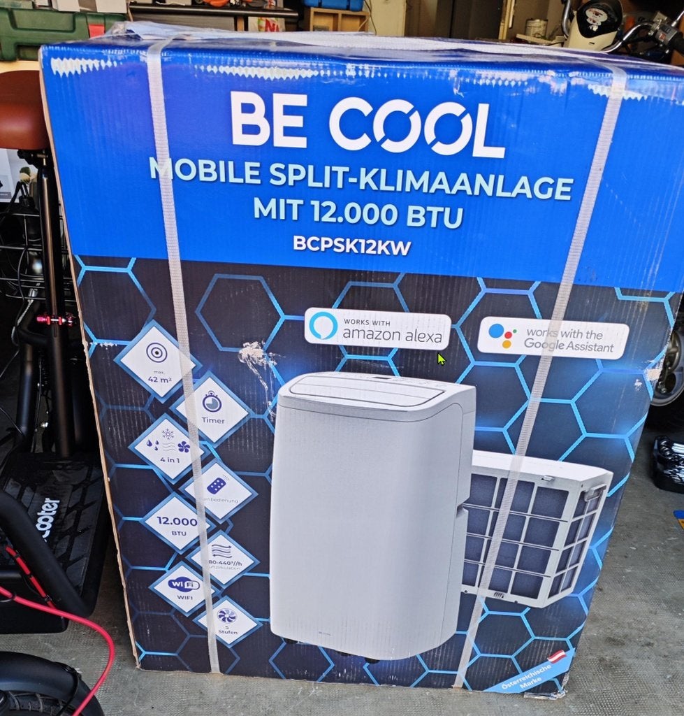 Climatiseur split mobile  - (similaire au Midea PortaSplit), Ophalen, Koelen en Ontvochtigen, Timer, Nieuw