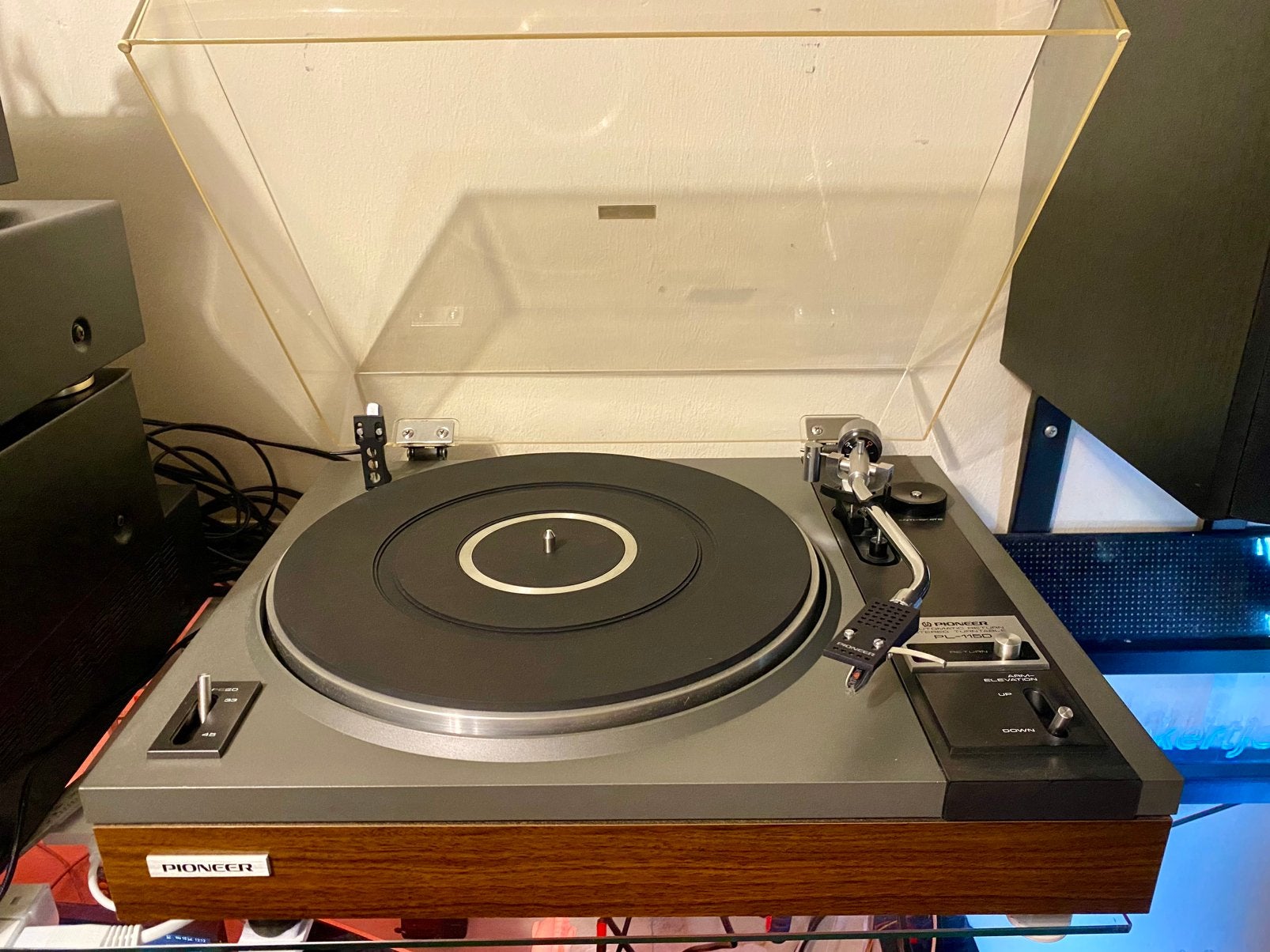 Pioneer PL-115D platenspeler met ortofon, Audio, Tv en Foto, Platenspelers, Ophalen, Automatisch, Zo goed als nieuw, Pioneer