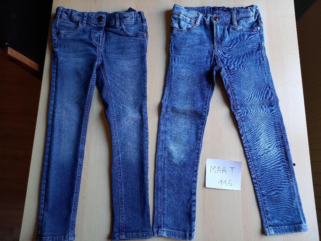 Pakket broeken maat 116 meisje, Kinderen en Baby's, Kinderkleding | Maat 116, Broek, Gebruikt, Meisje, Ophalen of Verzenden