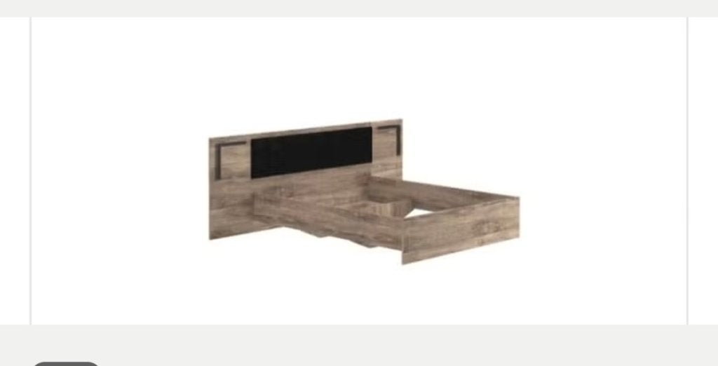 Bed, Huis en Inrichting, Ophalen, Bruin, Tweepersoons, Zo goed als nieuw