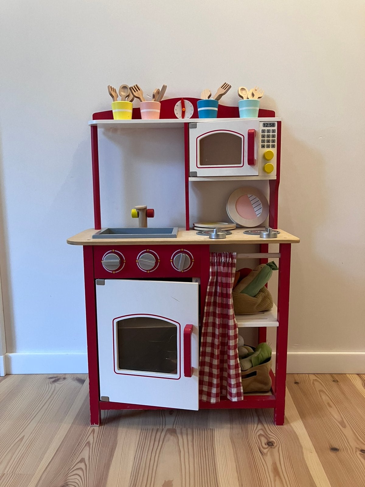 Speelkeukentje met accesoires, Ophalen, Gebruikt, Speelkeuken