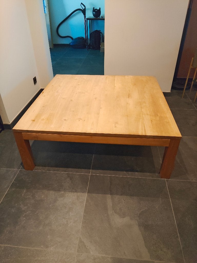 Salontafel, Huis en Inrichting, Ophalen, Vierkant, Zo goed als nieuw, 5 – 50