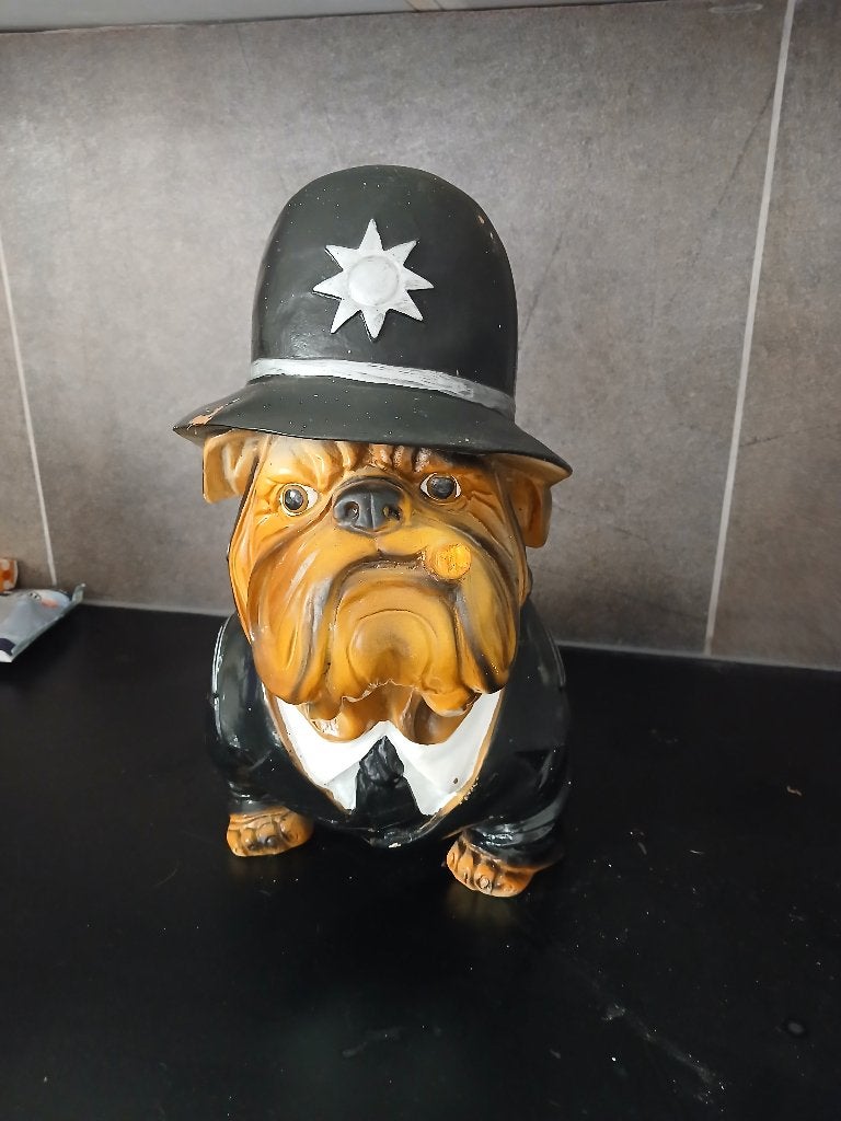 Beeld engelse bulldog, Ophalen, Gebruikt, Dier