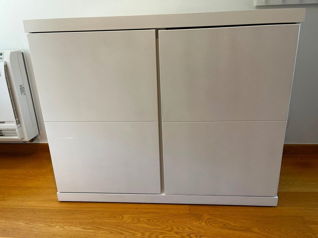 Commode ladenkast BOPITA 3 laden met deuren, Ophalen, Overige materialen, 100 tot 150 cm, Zo goed als nieuw