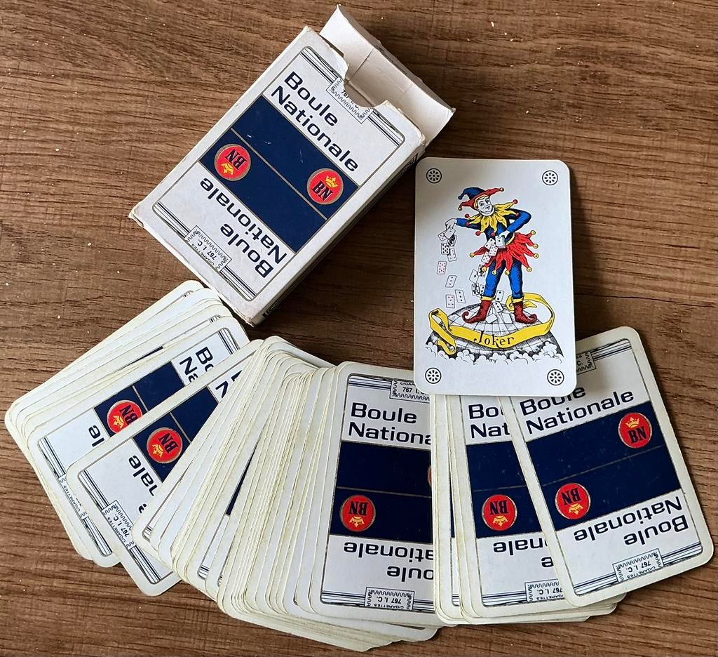 Kaartspel BOULE NATIONALE, Verzamelen, Ophalen of Verzenden, Zo goed als nieuw, Speelkaart(en)