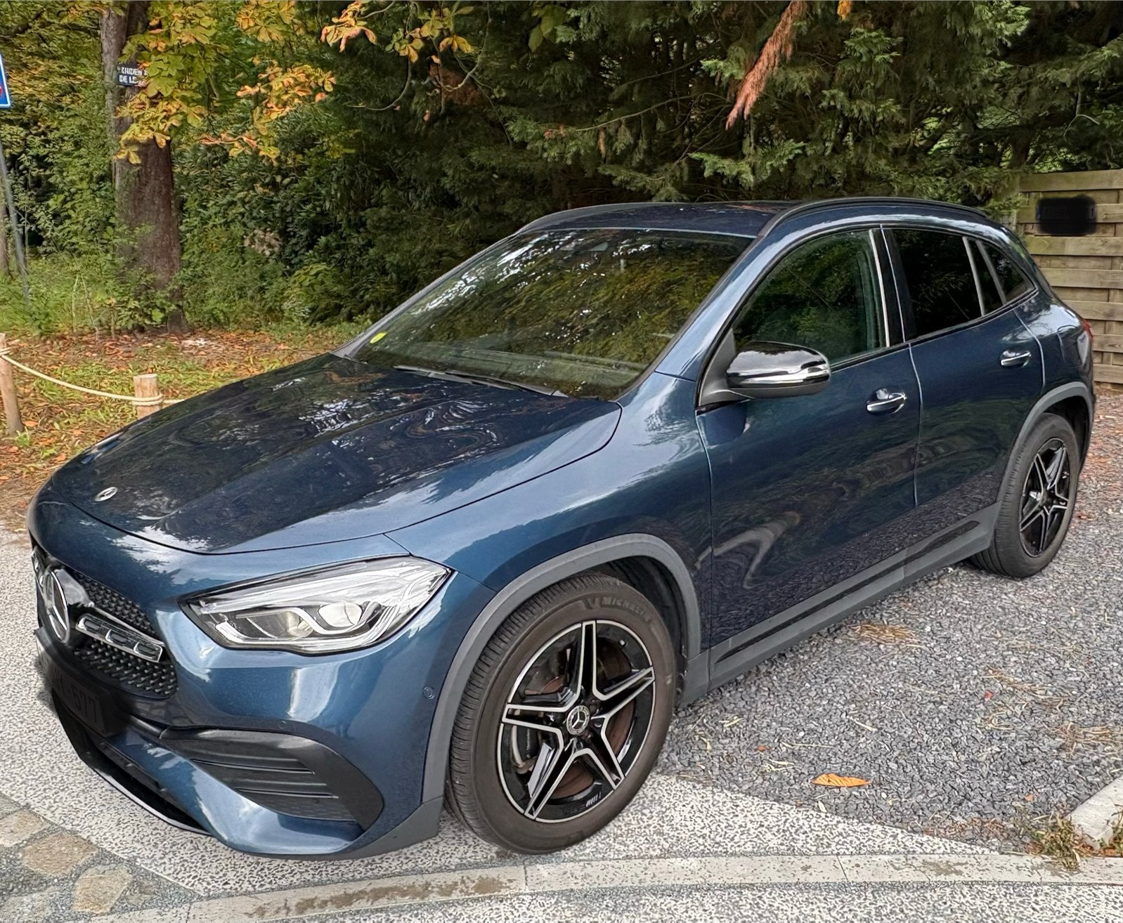 Mercedes GLA, Automaat, Blauw, Diesel, 5 deurs