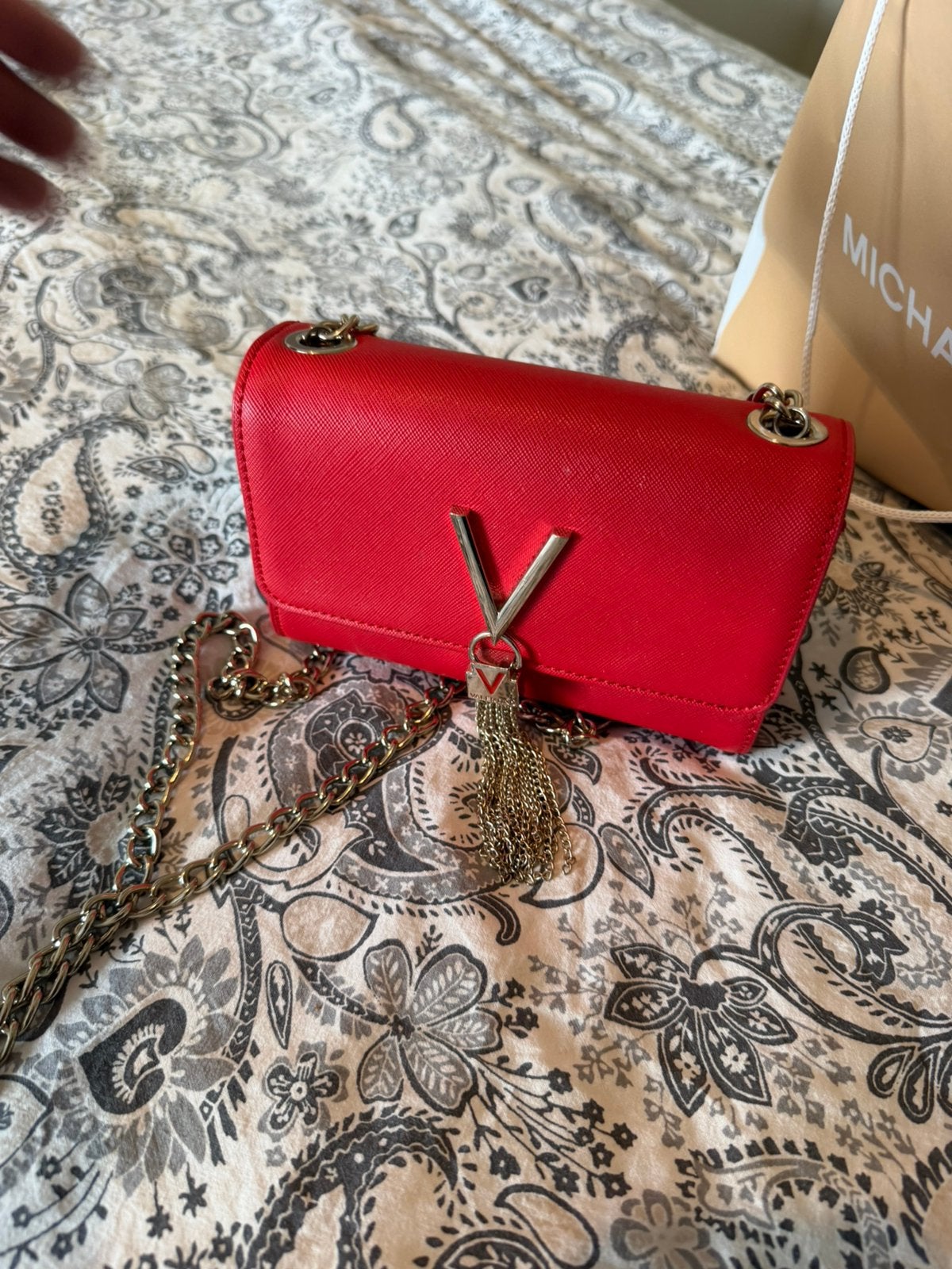 Sac valentino rouge, Enlèvement ou Envoi, Comme neuf, Rouge