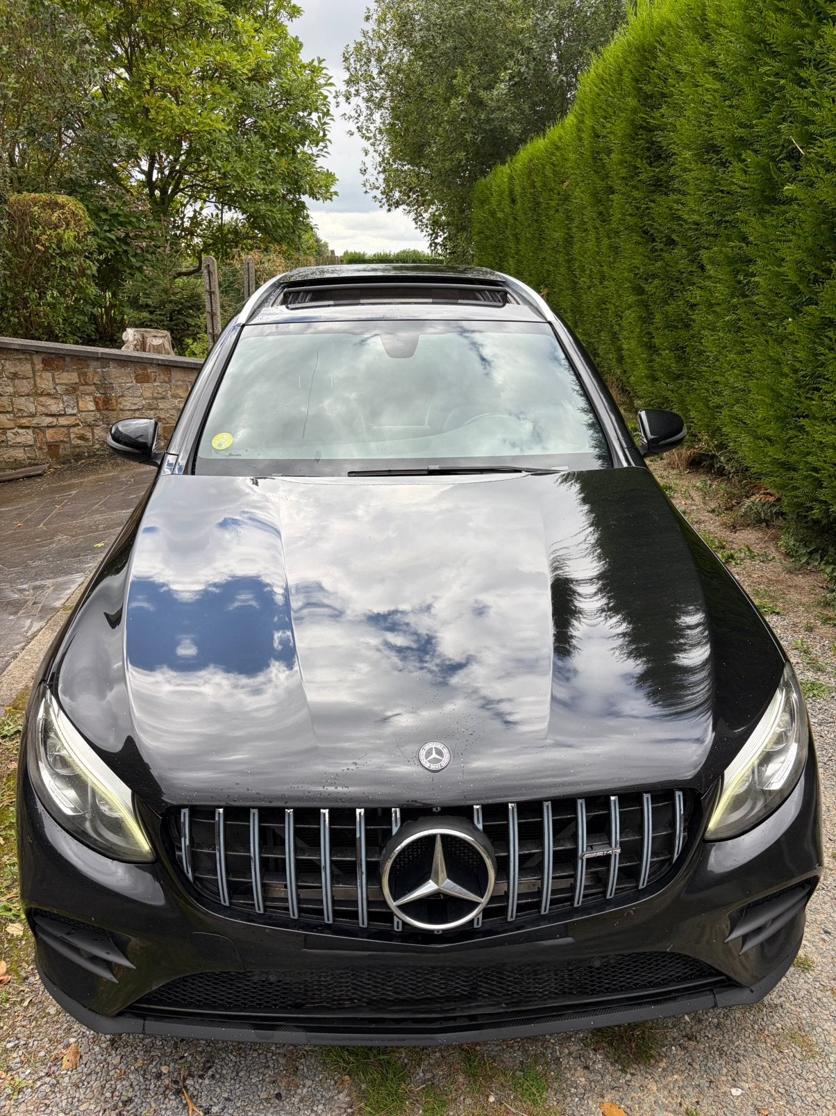 Mercedes GLc 220d pack AMG 4 matic 2018 eur 6c, Cuir, Achat, Euro 6, Carnet d'entretien