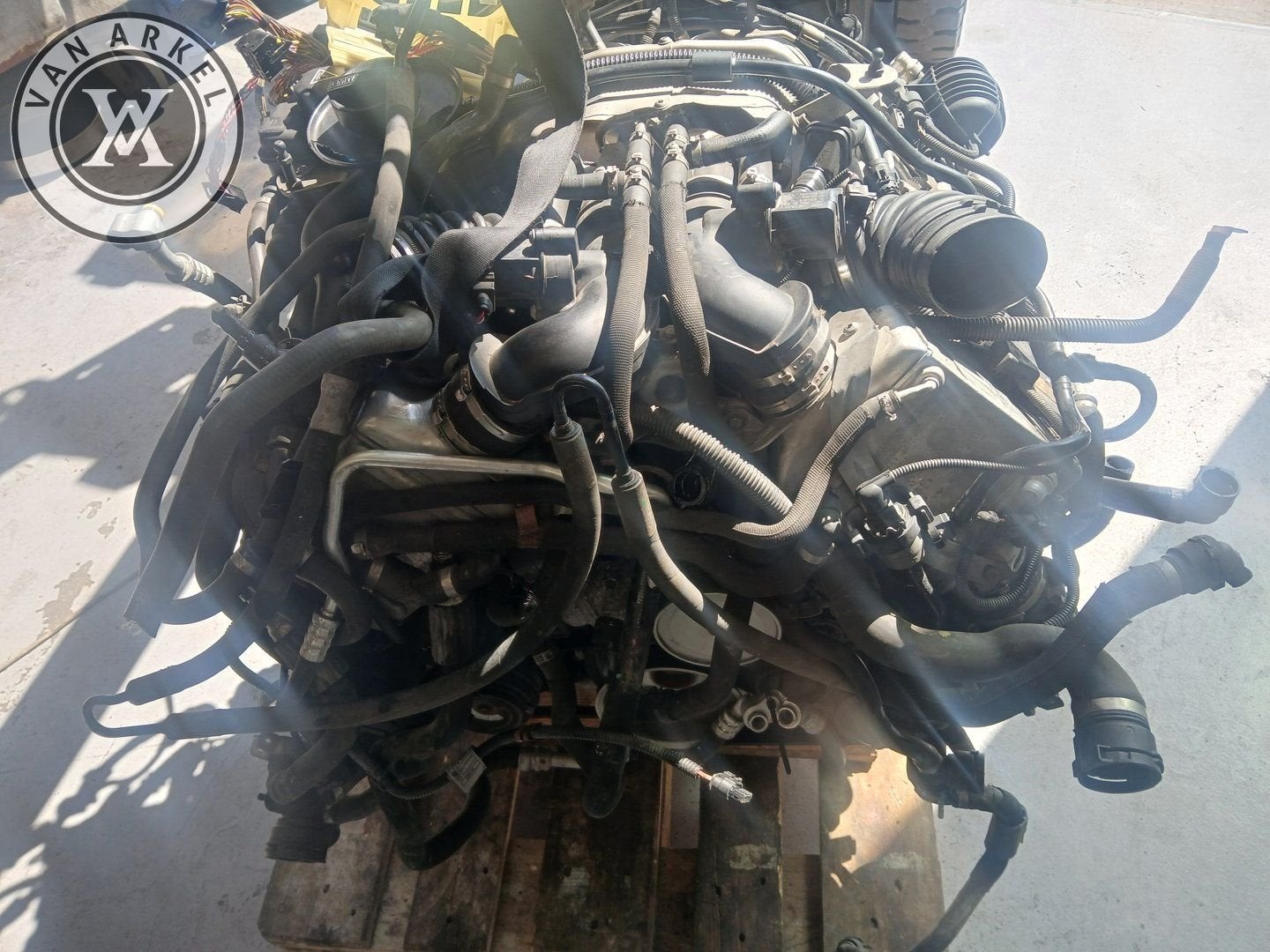 Bmw x5m v8 e70 e71 s63b44a s63 s63b44 motor, Ophalen, Gebruikt, -, -