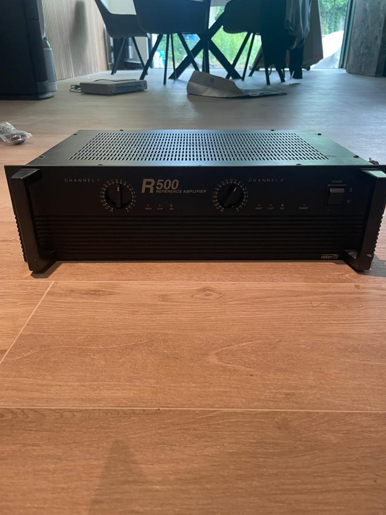 Eindversterker Interm R500, Ophalen, Gebruikt