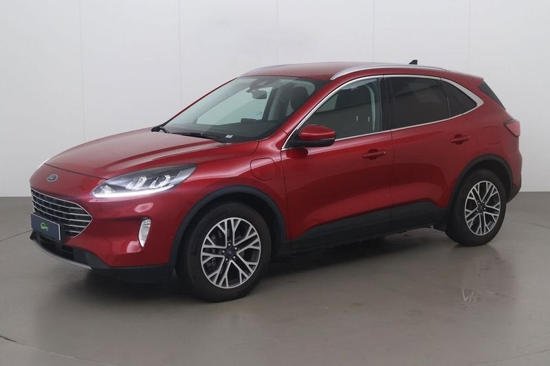 Ford Kuga PHEV 2.5 ecoboost fwd titanium 225at, Autos, Ford, Rouge, 32 g/km, Achat, Entreprise