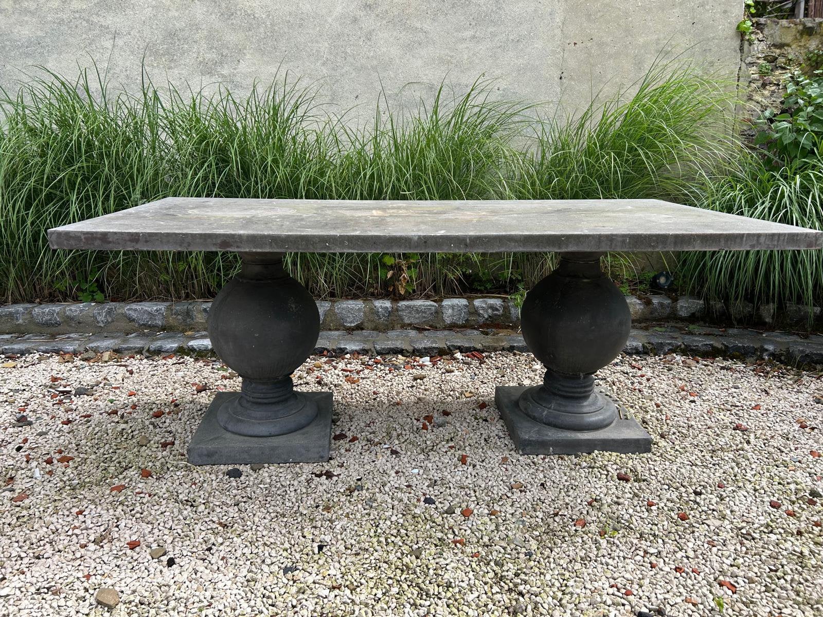 Table de jardin fibre /beton 20eme, Jardin & Terrasse, Ensembles de jardin, Enlèvement, Comme neuf