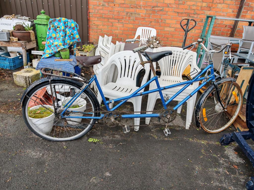 Vintage tandem, Fietsen en Brommers, Ophalen