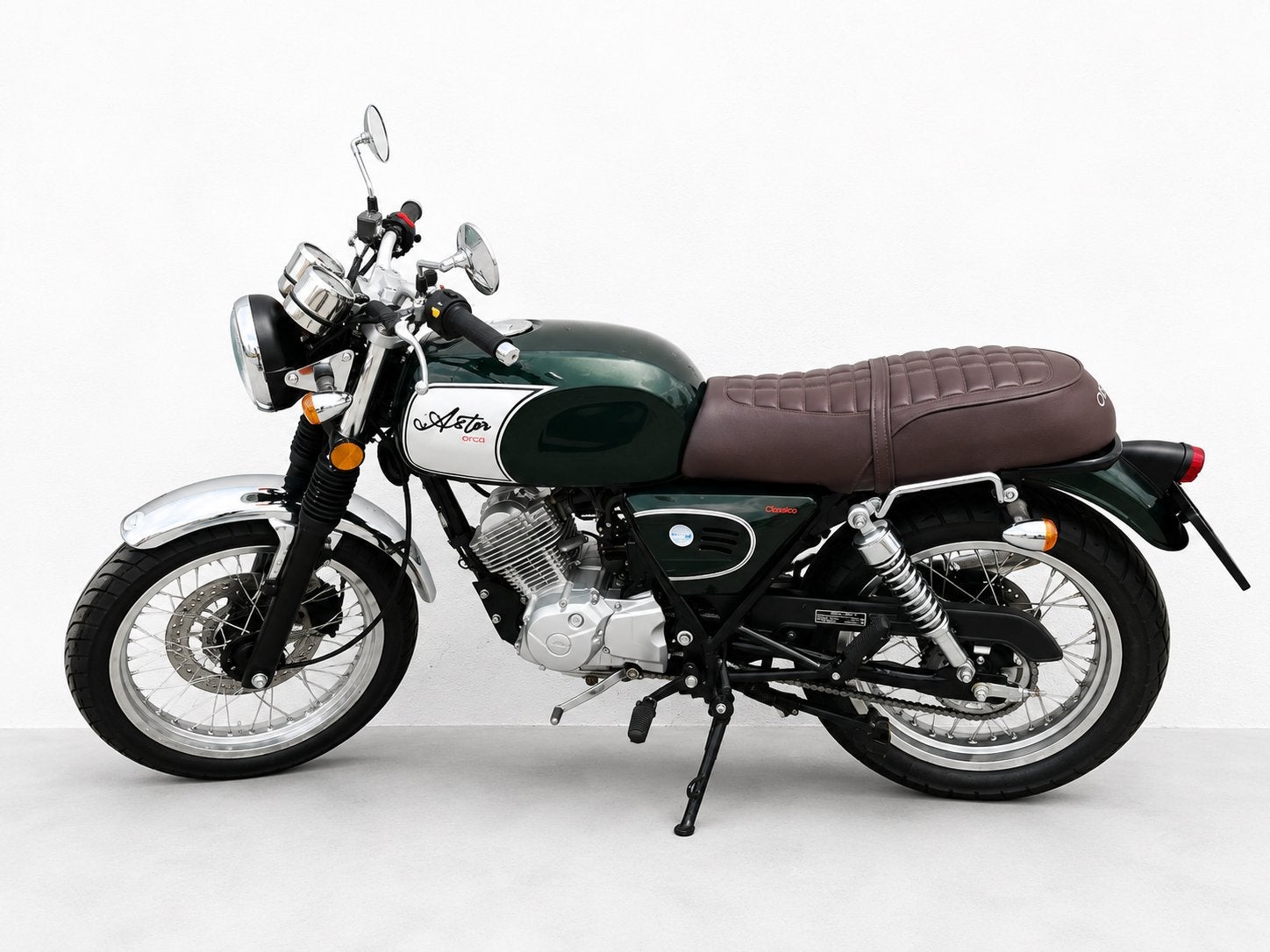 Motorfiets orcal astor. Retro caféracer. 125cc, Particulier