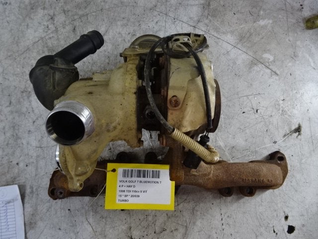 TURBOCOMPRESSEUR Volkswagen Golf VII (AUA) (04L253016H), Utilisé, Volkswagen