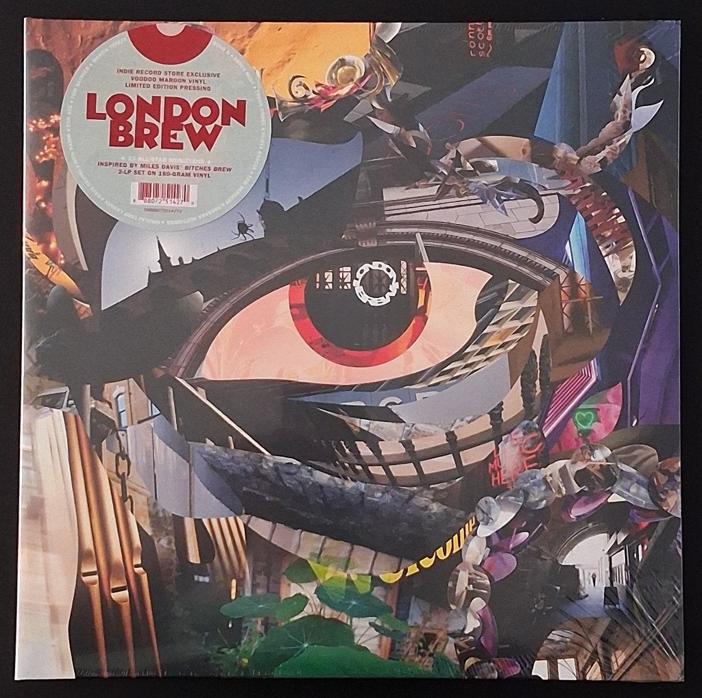 2LP London Brew - London Brew (Limited Maroon Coloured Vinyl, Ophalen of Verzenden, 12 inch, Nieuw in verpakking, Dubbel-LP