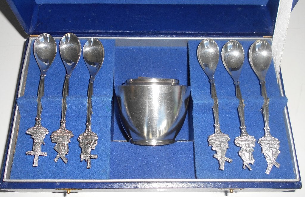 Souvenir Philips 1891-1951; bestek in een doos., Ophalen of Verzenden