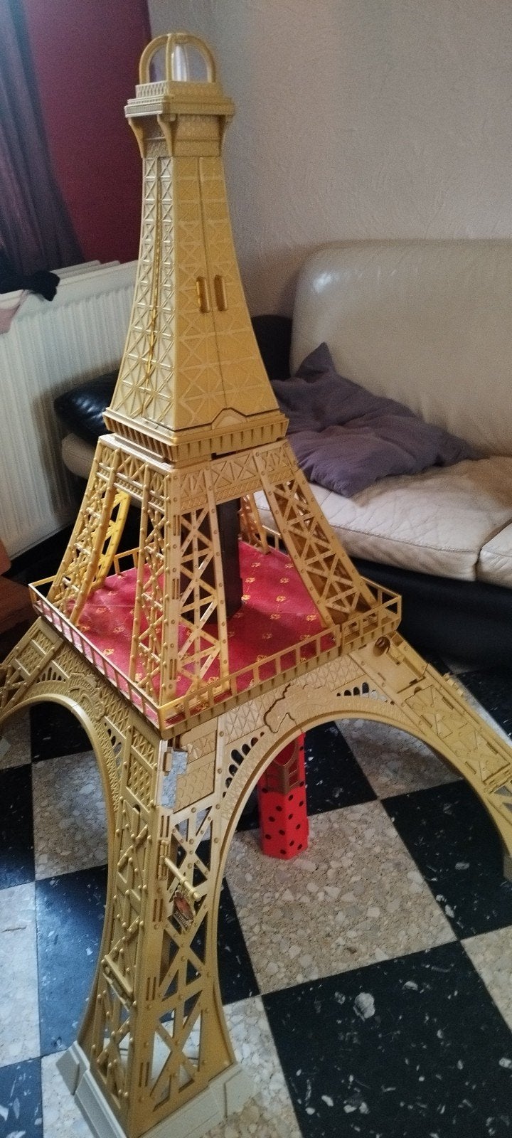 Eiffeltoren, spelletjes of decoratie, Ophalen, Gebruikt