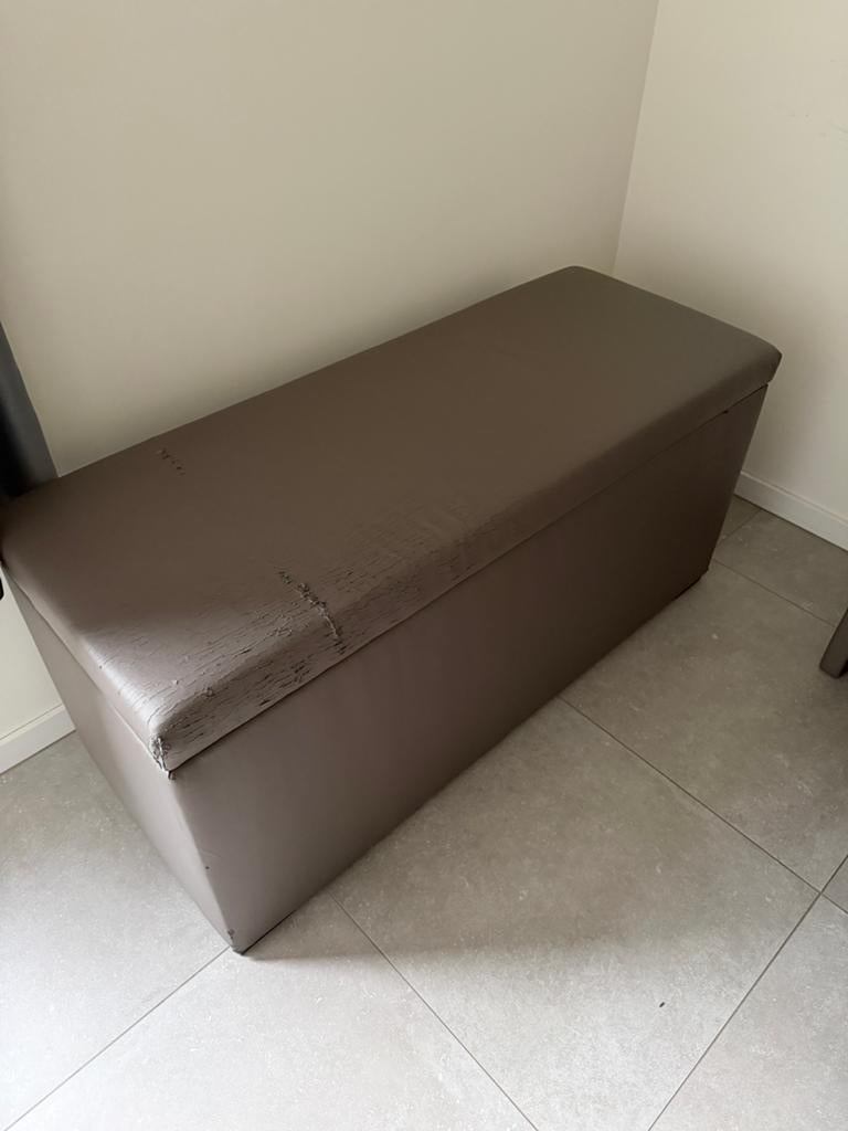 Banc de rangement, 100 à 125 cm, Enlèvement, Utilisé, 50 à 75 cm
