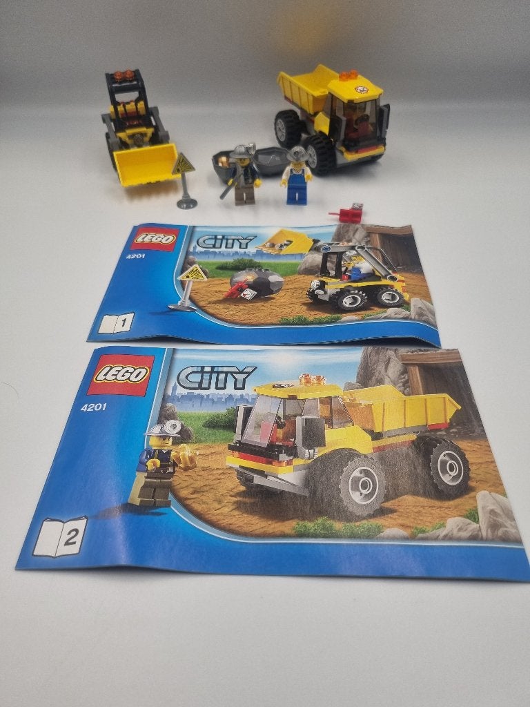 Chargeur et camion à benne basculante Lego CIty 4201, City, Enlèvement ou Envoi, Lego, Ensemble complet