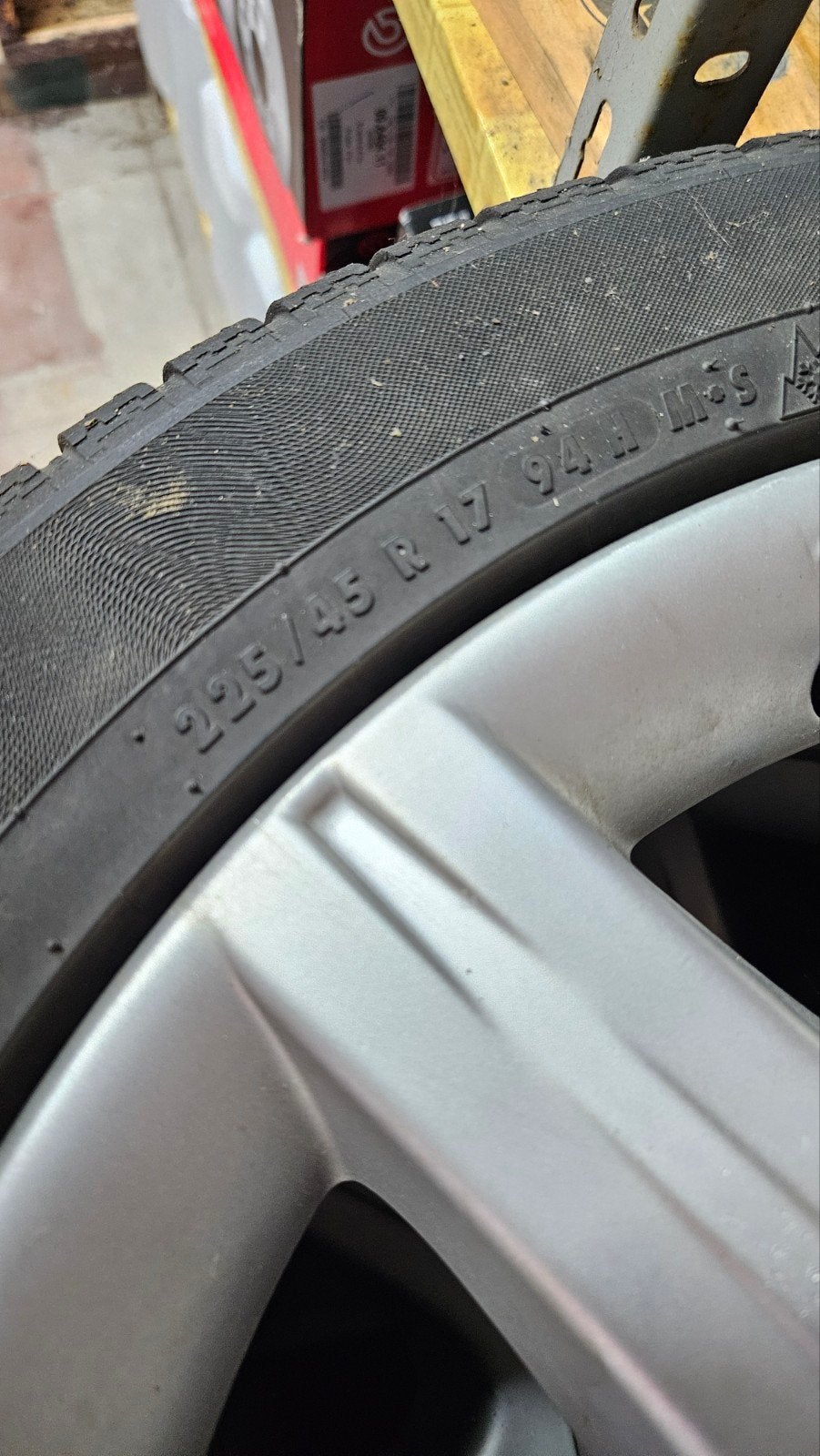 Fiat 500X winter velgen/banden set, Enlèvement ou Envoi