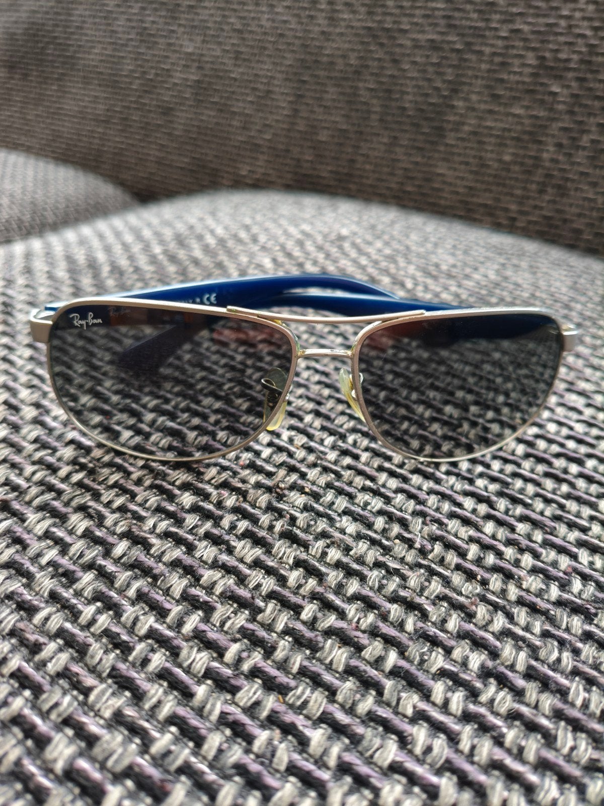 Lunettes de soleil Ray-Ban, Enlèvement, Bleu, Lunettes, Ray-Ban
