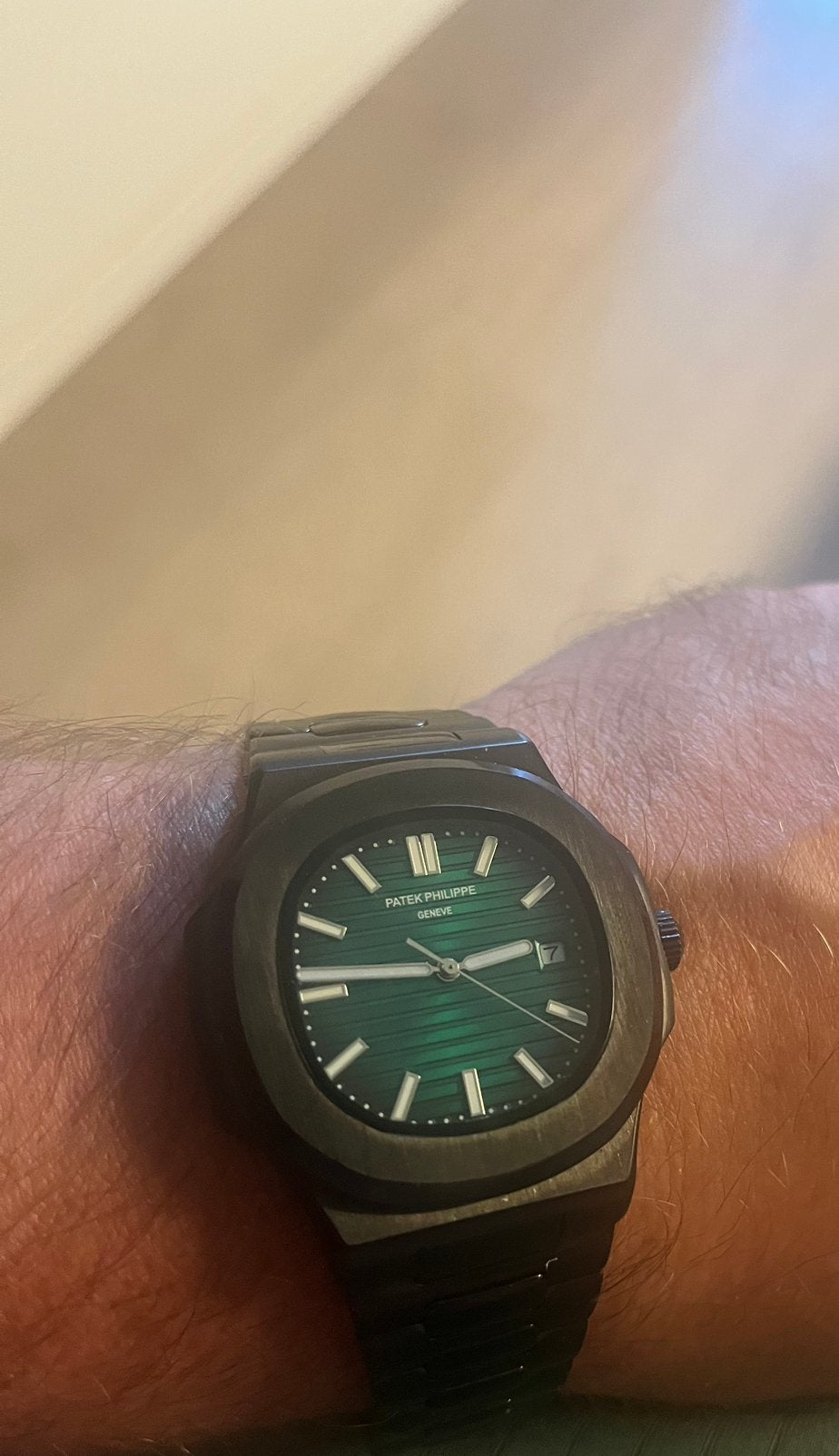 Patek Philippe Nautilus 5711 Jumbo, Watersport en Boten, Ophalen of Verzenden, Zo goed als nieuw