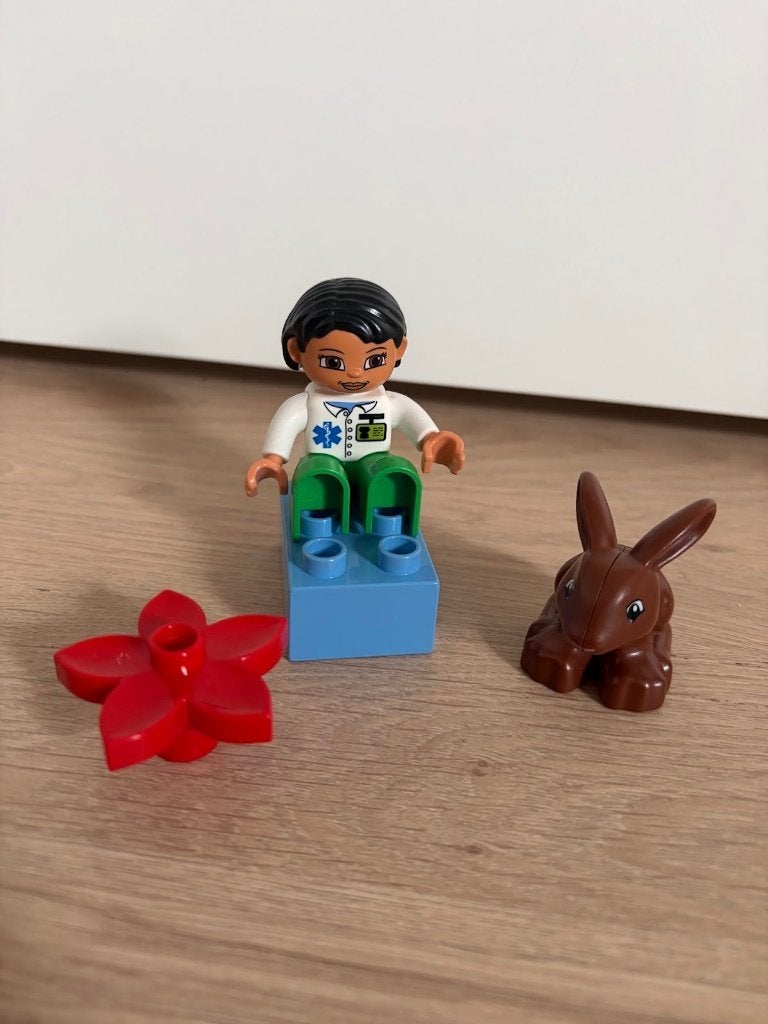 Duplo dierenarts 5685 + Duplo politieagent 5678, Enlèvement, Duplo