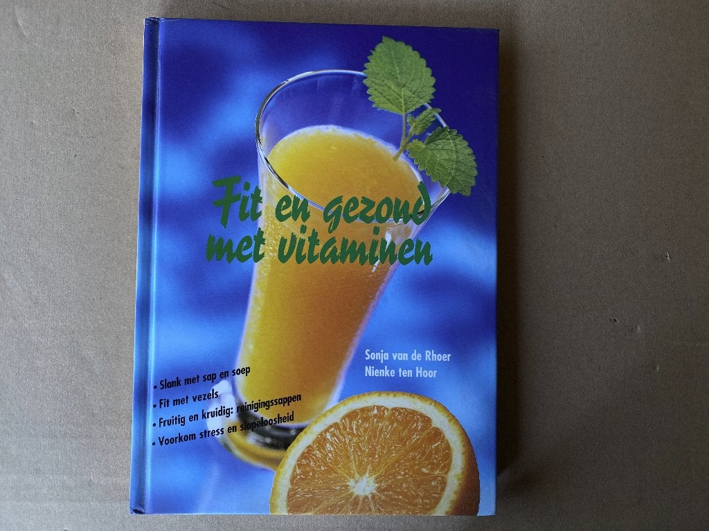 Fit en gezond met vitaminen, Livres, Enlèvement ou Envoi, Comme neuf, Santé et Condition physique