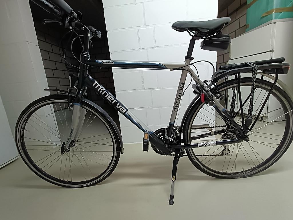 Mooie herenfiets merk Minerva., Overige merken, Gebruikt, Versnellingen, 49 tot 53 cm