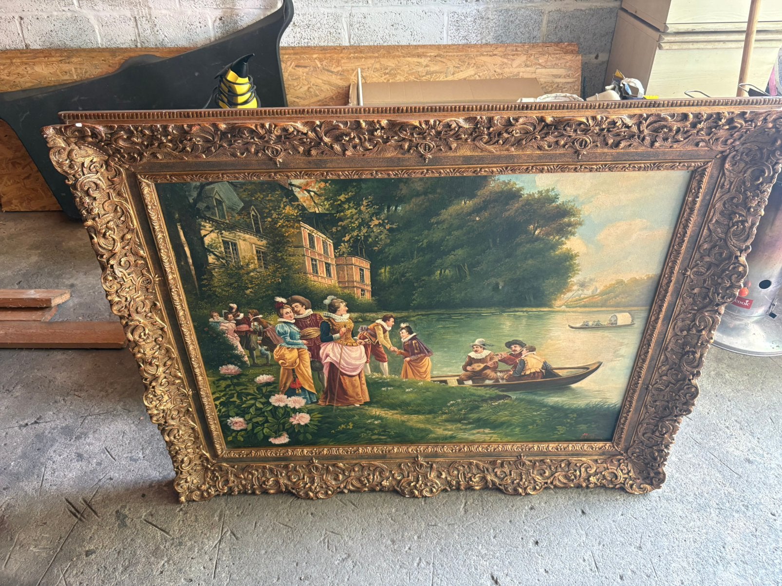 Tableau d’ epoque, Antiquités & Art, Enlèvement ou Envoi