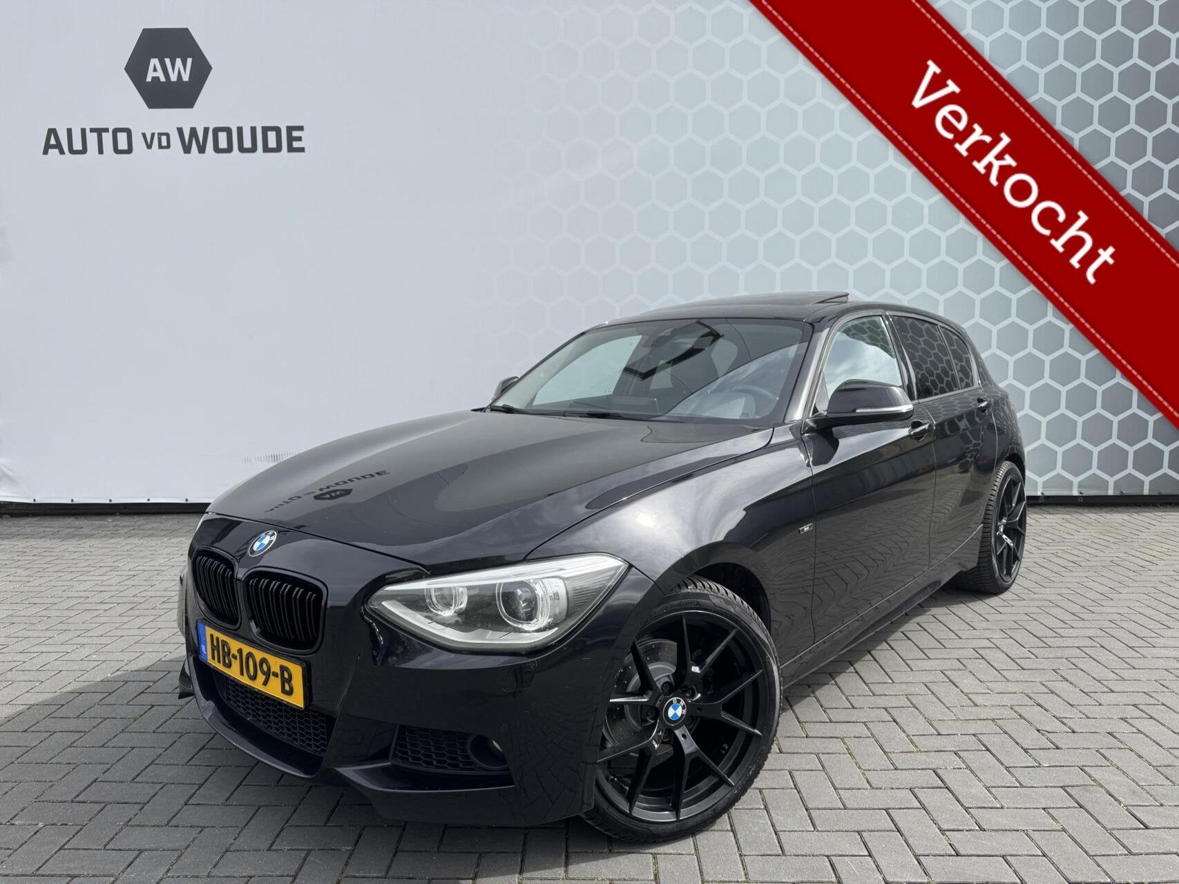 BMW 1-serie 120d High Executive Automaat Schuifdak Keyless, Autos, Cuir, Euro 5, 110 g/km, Carnet d'entretien