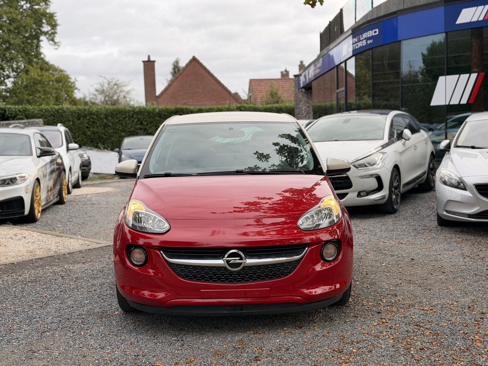Opel Adam Essence en parfait état, Rouge, Euro 6, Entreprise, Boîte manuelle