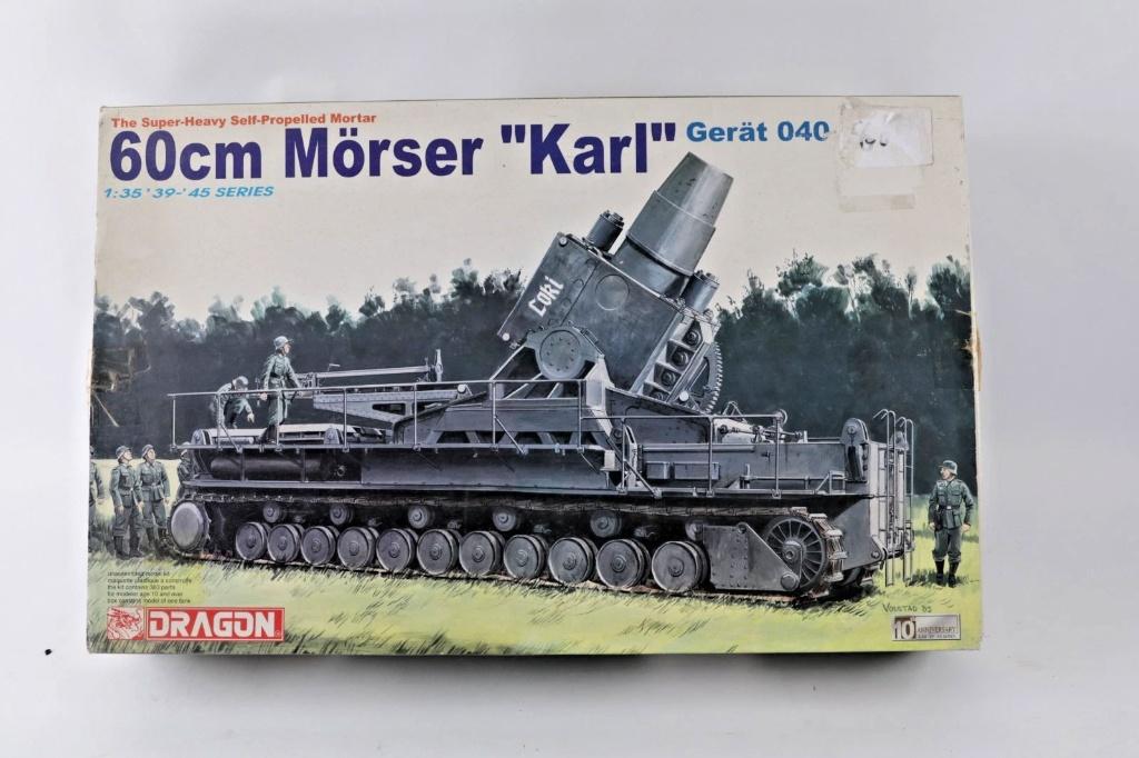 1/35 Dragon 60 cm Mörser "Karl", Hobby en Vrije tijd, Overige merken, Tank, 1:32 tot 1:50, Ophalen of Verzenden