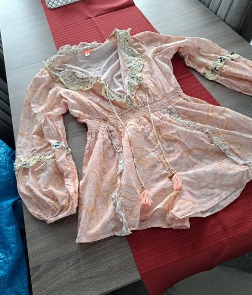 River Island playsuit 44, Kleding | Dames, Jumpsuits, Ophalen of Verzenden, Zo goed als nieuw, Maat 42/44 (L), Roze